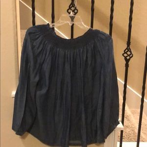 Chambray top